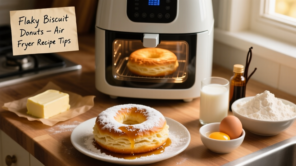 Flaky Biscuit Donuts: Air Fryer Recipe & Tips