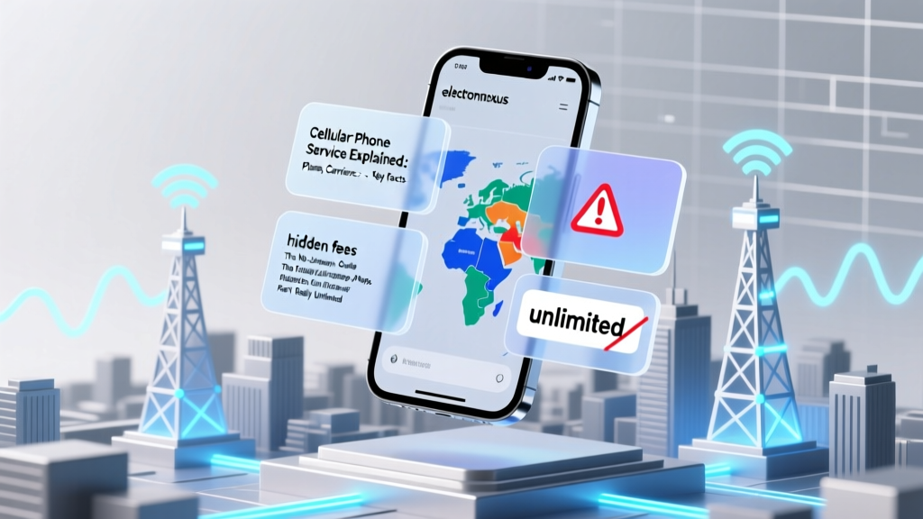 Cellular Phone Service Explained Plans Carriers Key Facts: The No-Jargon Guide That Finally Clarifies Coverage Maps, Hidden Fees, and Why Your 'Unlimited' Plan Isn’t Really Unlimited