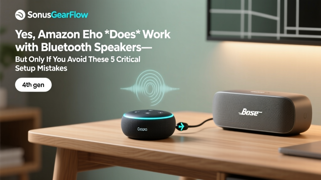 Echo Bluetooth Speaker Setup: Fixes & Tips (2026)