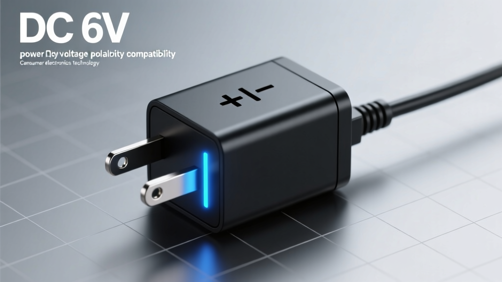 DC 6V Power Adapter Polarity: Prevent Device Damage