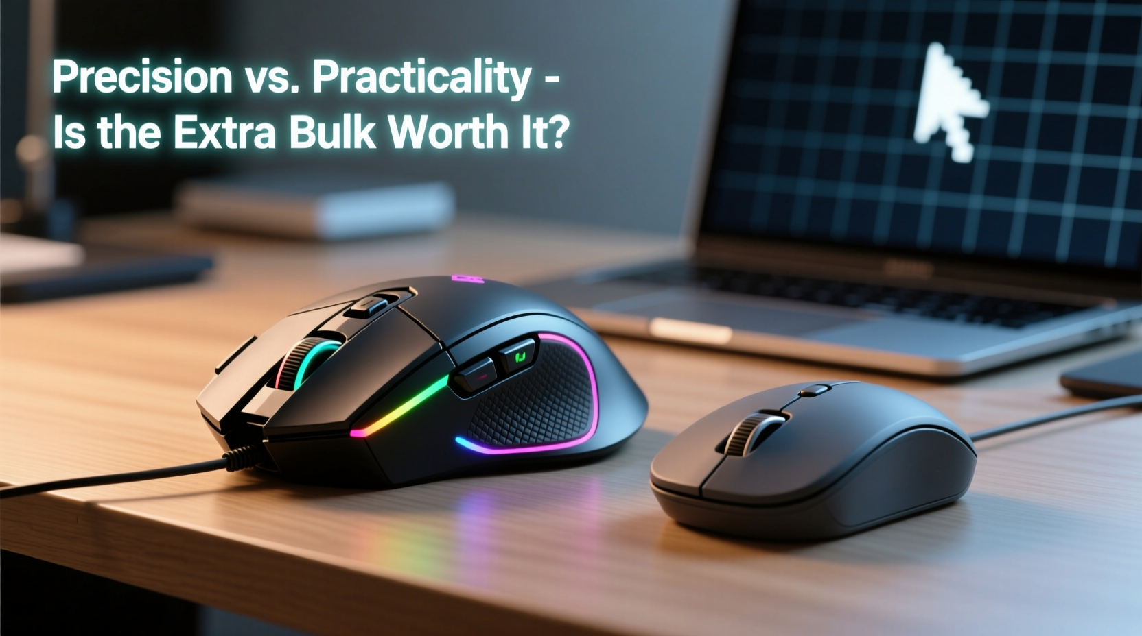 gaming mouse vs regular mouse is precision worth the extra bulk during daily use
