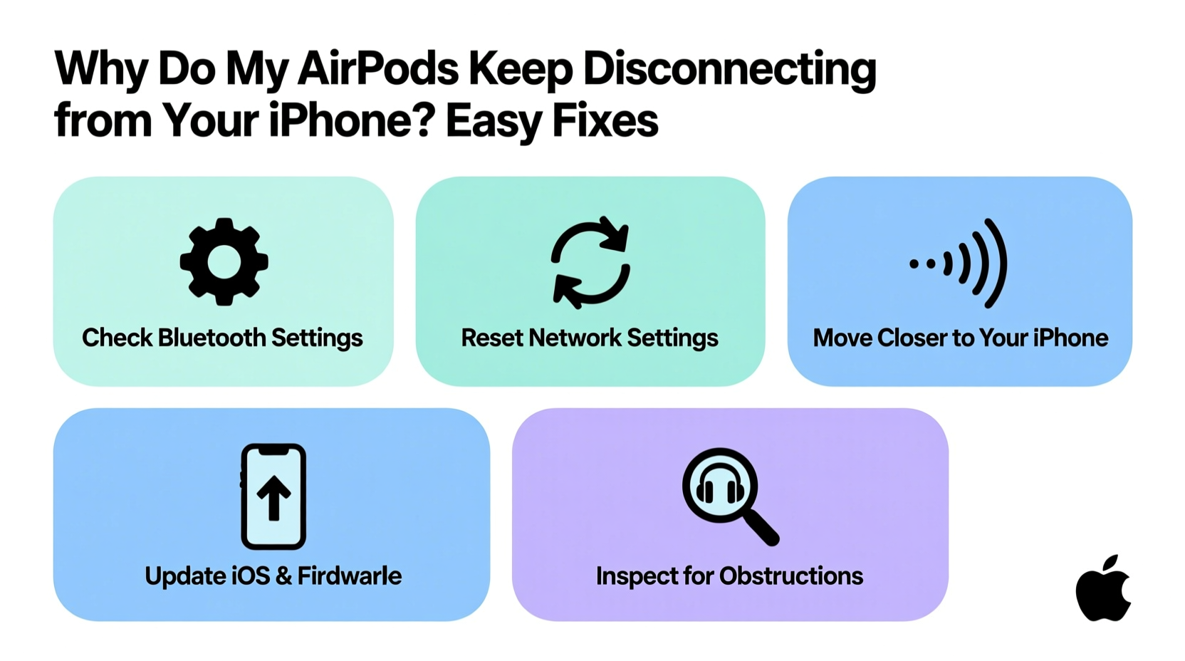 why do my airpods keep disconnecting from my iphone easy fixes