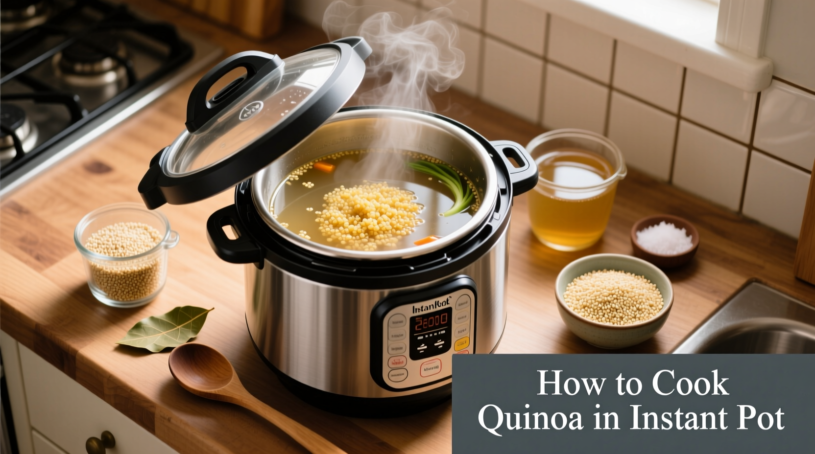 how to cook quinoa in instant pot