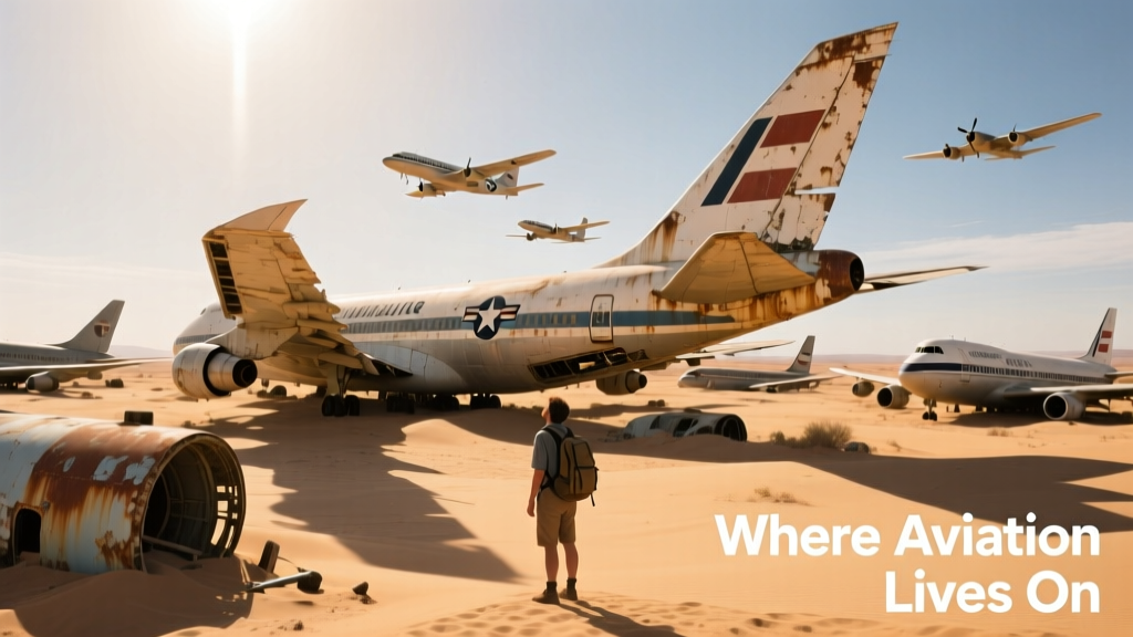 The Aircraft Graveyards That Keep Aviation Alive