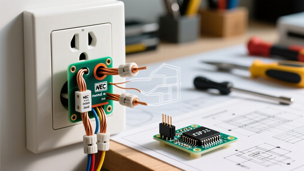NEC Code Rules for a Safe Electrical Outlet Connection