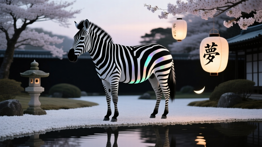 Zebra in Japanese: Cultural Dream Symbolism