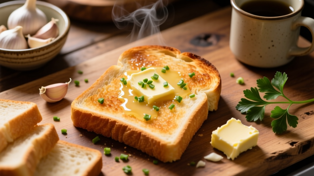 Air Fryer Frozen Garlic Texas Toast: Crispy in 6 Min