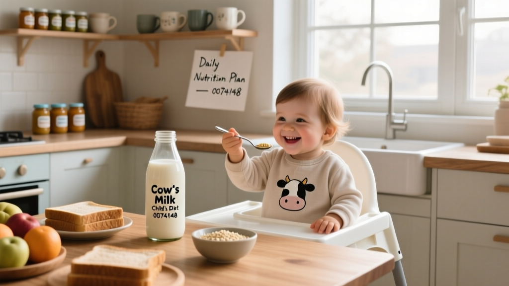 When and How to Introduce Cow’s Milk in Your Child’s Diet: Evidence-Based Guidance for Parents