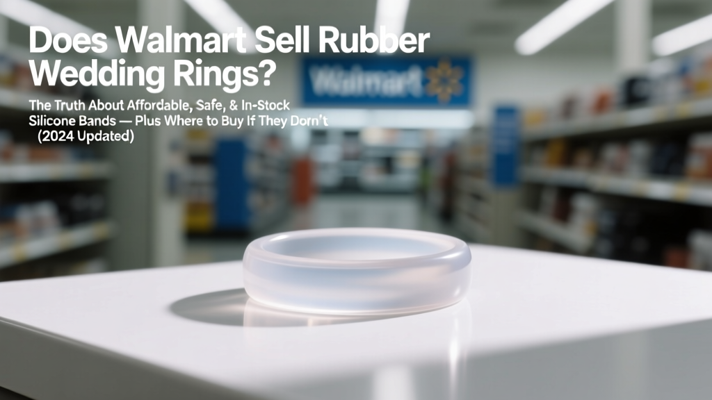 Does Walmart Sell Rubber Wedding Rings? (2026)