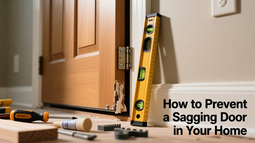 How to Prevent a Sagging Door in Your Home