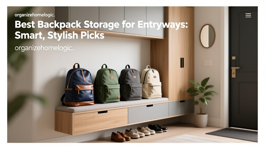 Best Backpack Storage for Entryways: Smart, Stylish Picks