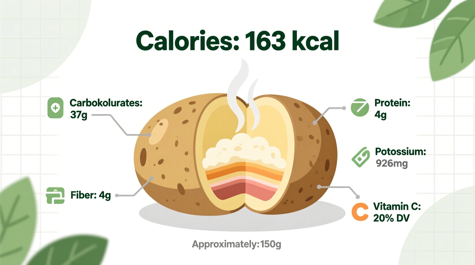 How Many Calories Is a Potato? Exact Counts by Type & Prep