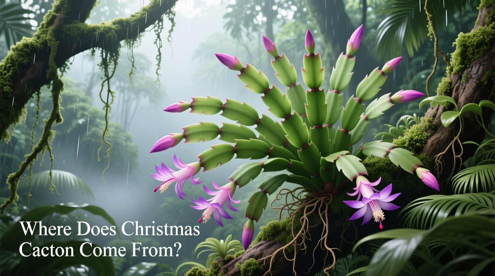 Christmas Cactus Origins Revealed | TheHomeSprouts