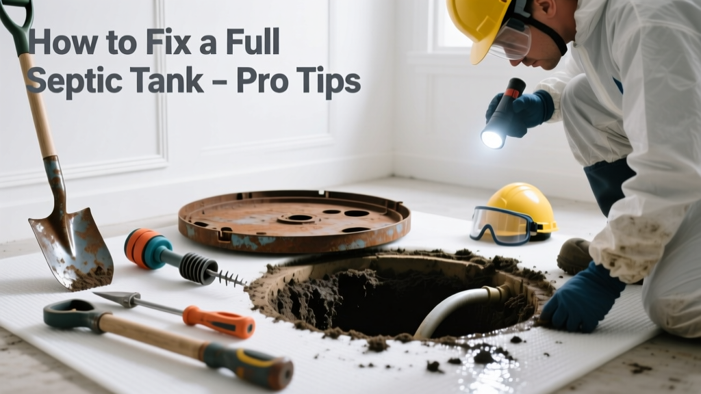 How to Fix a Full Septic Tank: DIY Steps & Pro Tips