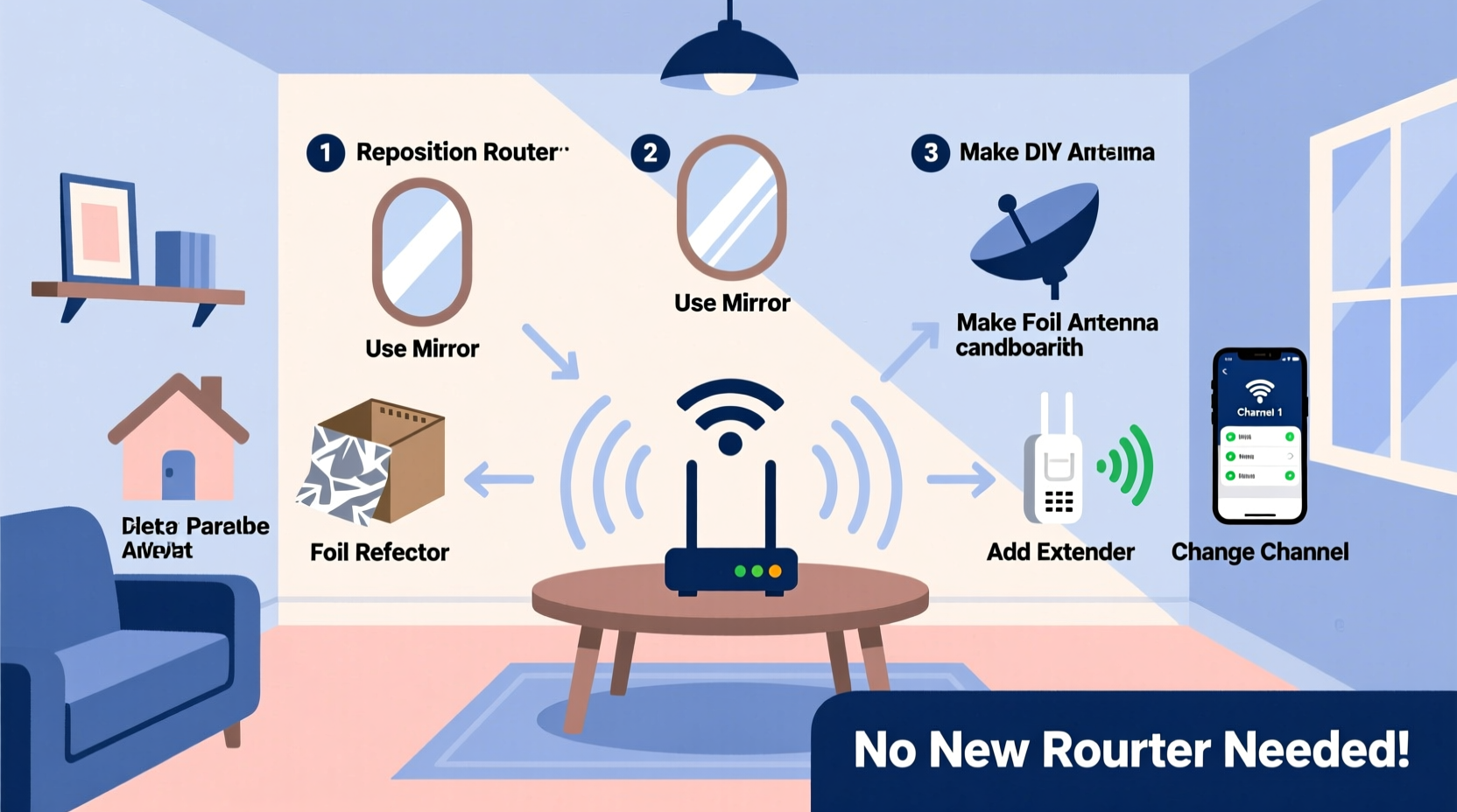 how to make your wifi reach farther without buying a new router
