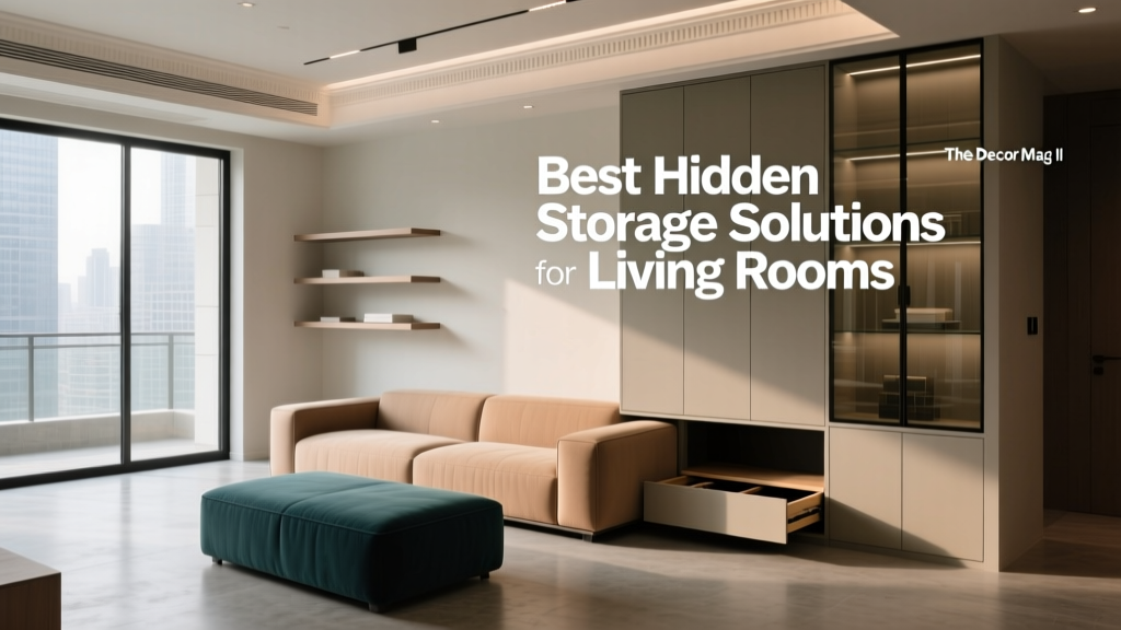 Best Hidden Storage for Living Rooms (2026)
