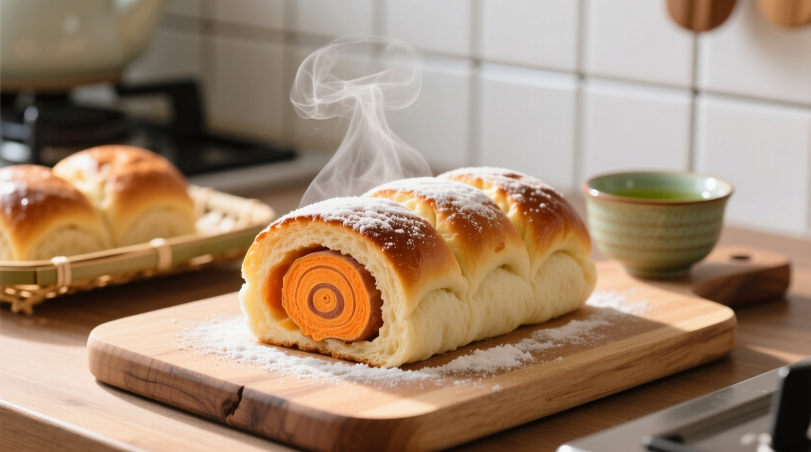 Korean Sweet Potato Bread Rolls: Authentic Recipe & History