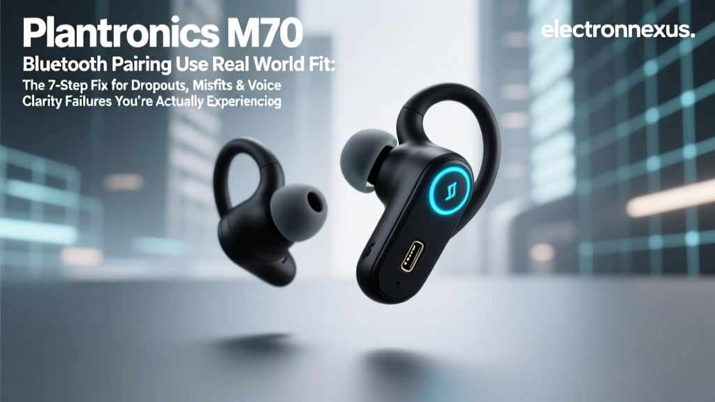 Plantronics M70 Bluetooth Pairing Use Real World Fit: The 7-Step Fix for Dropouts, Misfits & Voice Clarity Failures You’re Actually Experiencing