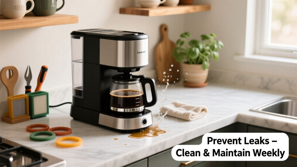 How to Prevent Coffee Maker Leaking at Home