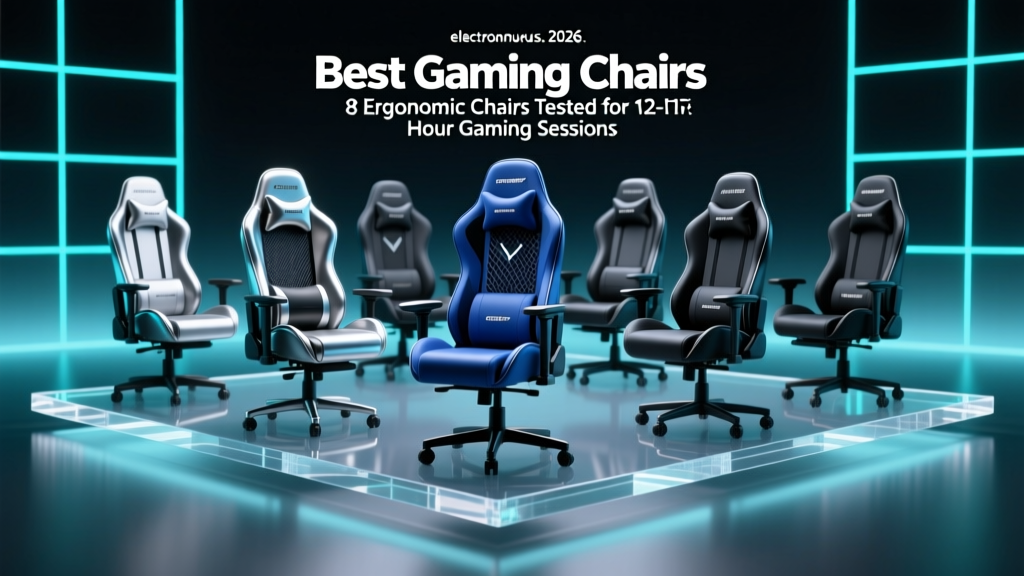 Best Gaming Chairs in 2026: 8 Ergonomic Chairs Tested for 12-Hour Gaming Sessions