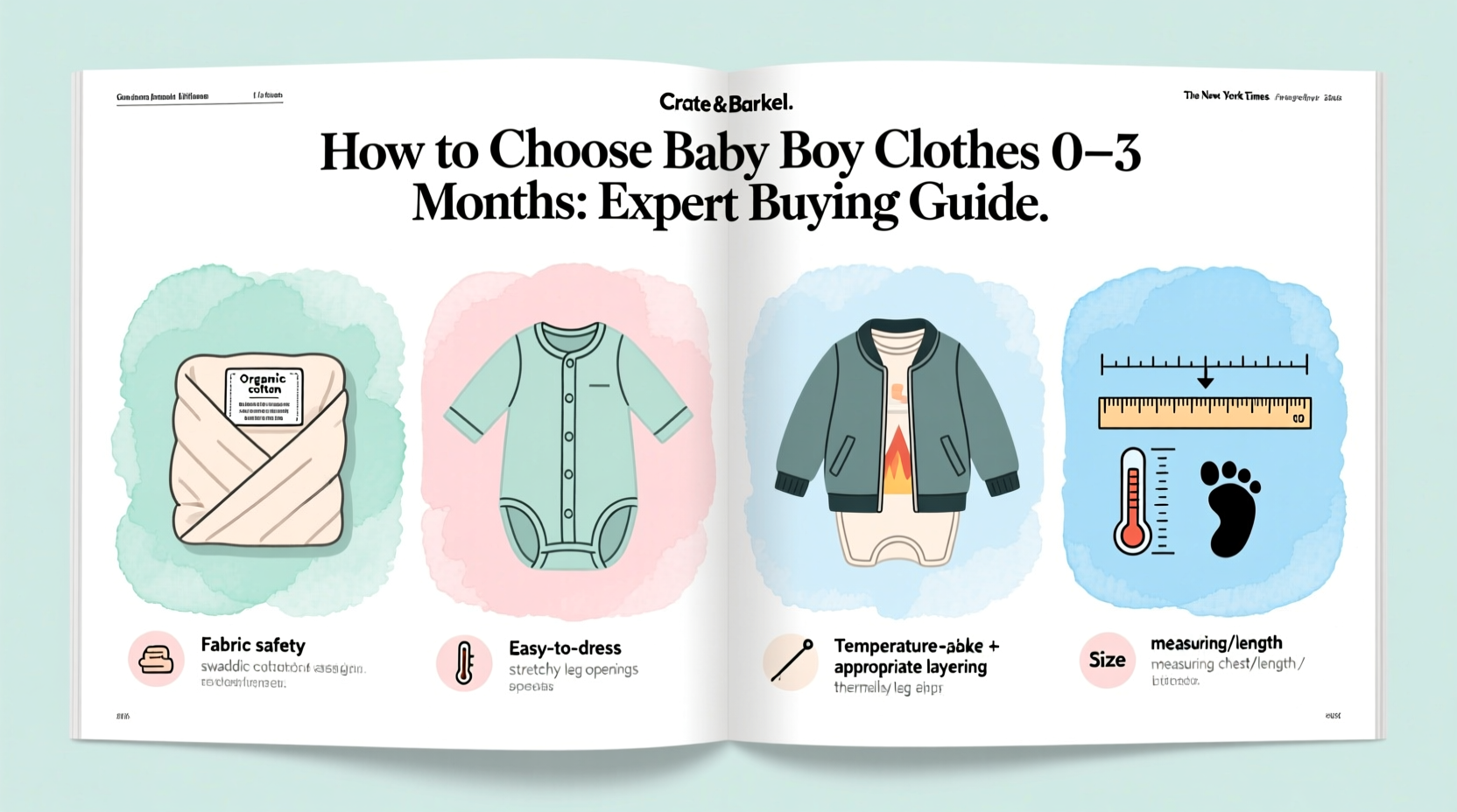 How to Choose Baby Boy Clothes 0-3 Months: Expert Buying Guide