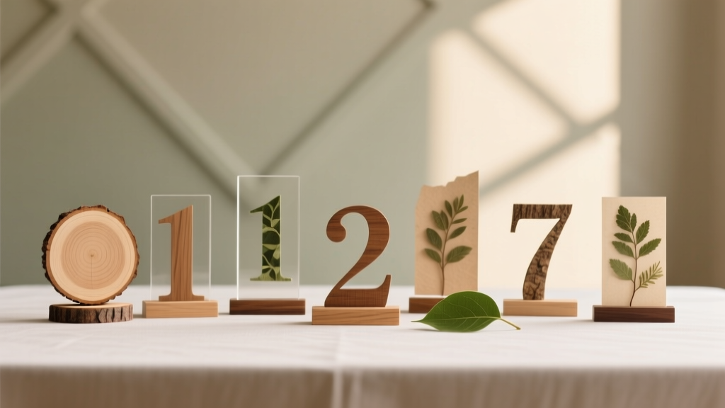 Wedding Table Numbers: 7 Budget-Friendly DIY Ideas (2026)