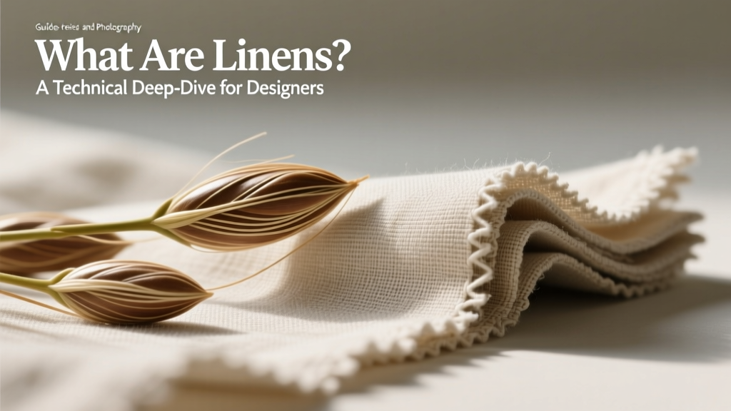 What Are Linens? A Technical Deep-Dive for Designers