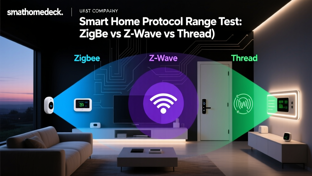 Smart Home Protocol Range Test: Zigbee vs Z-Wave vs Thread