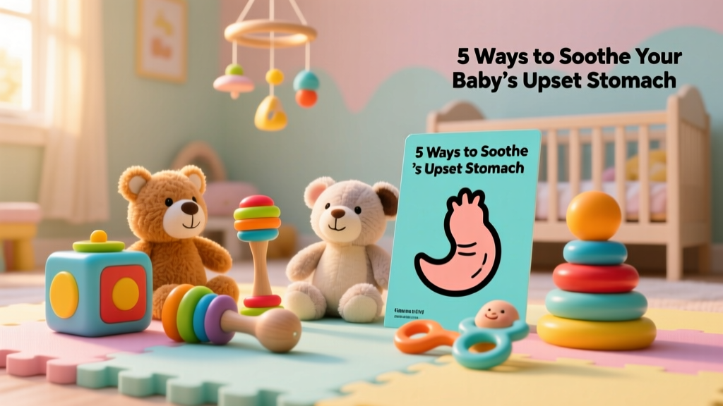 5 Evidence-Based Ways to Soothe Your Baby’s Upset Stomach — Video Guide with Pediatric & Safety Insights