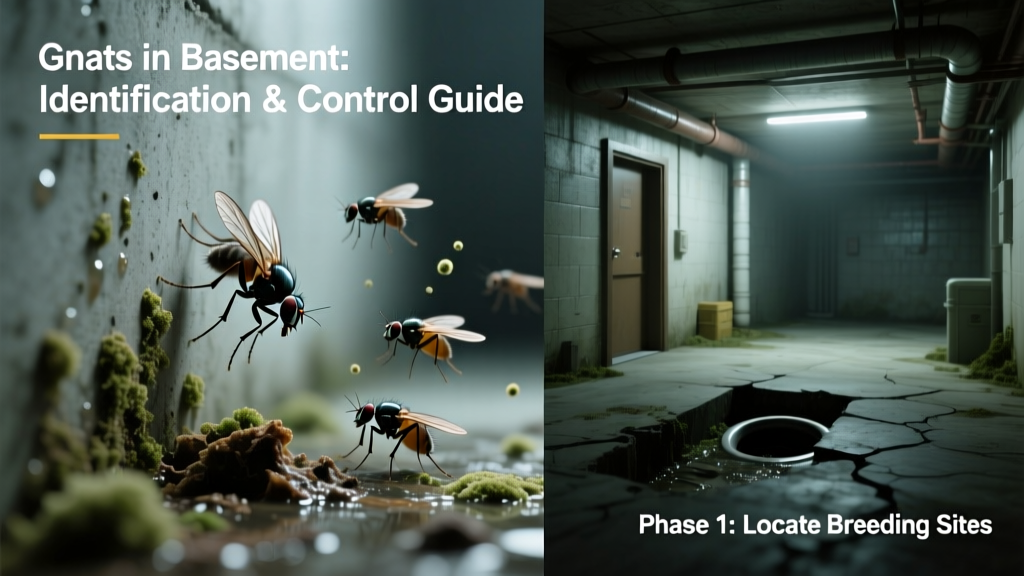 Gnats in Basement: Identification and Control Guide