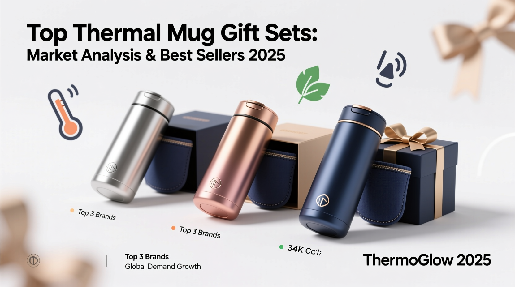 best selling thermal mug gift set