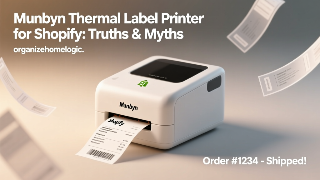 Munbyn Thermal Label Printer for Shopify: Facts Only