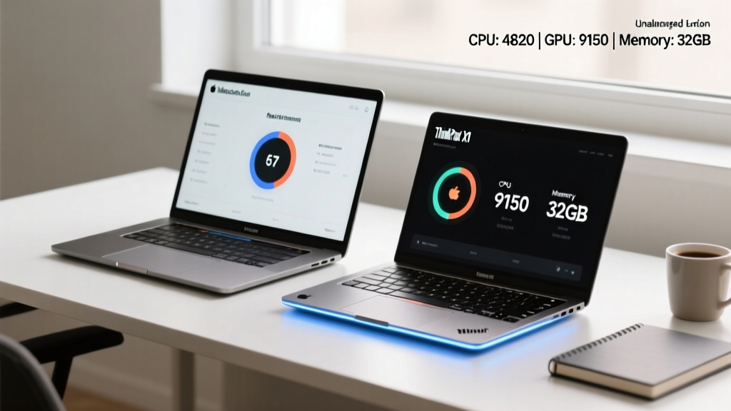 M4 MacBook Pro vs ThinkPad X1 Carbon Gen 13: A Developer Real-World Benchmark