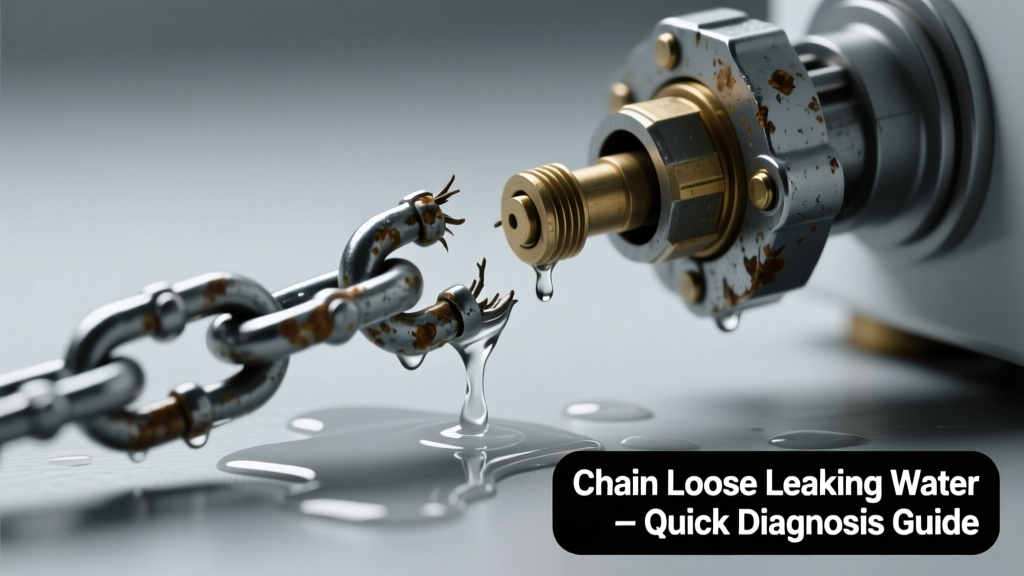Chain Loose Leaking Water: Quick Diagnosis Guide