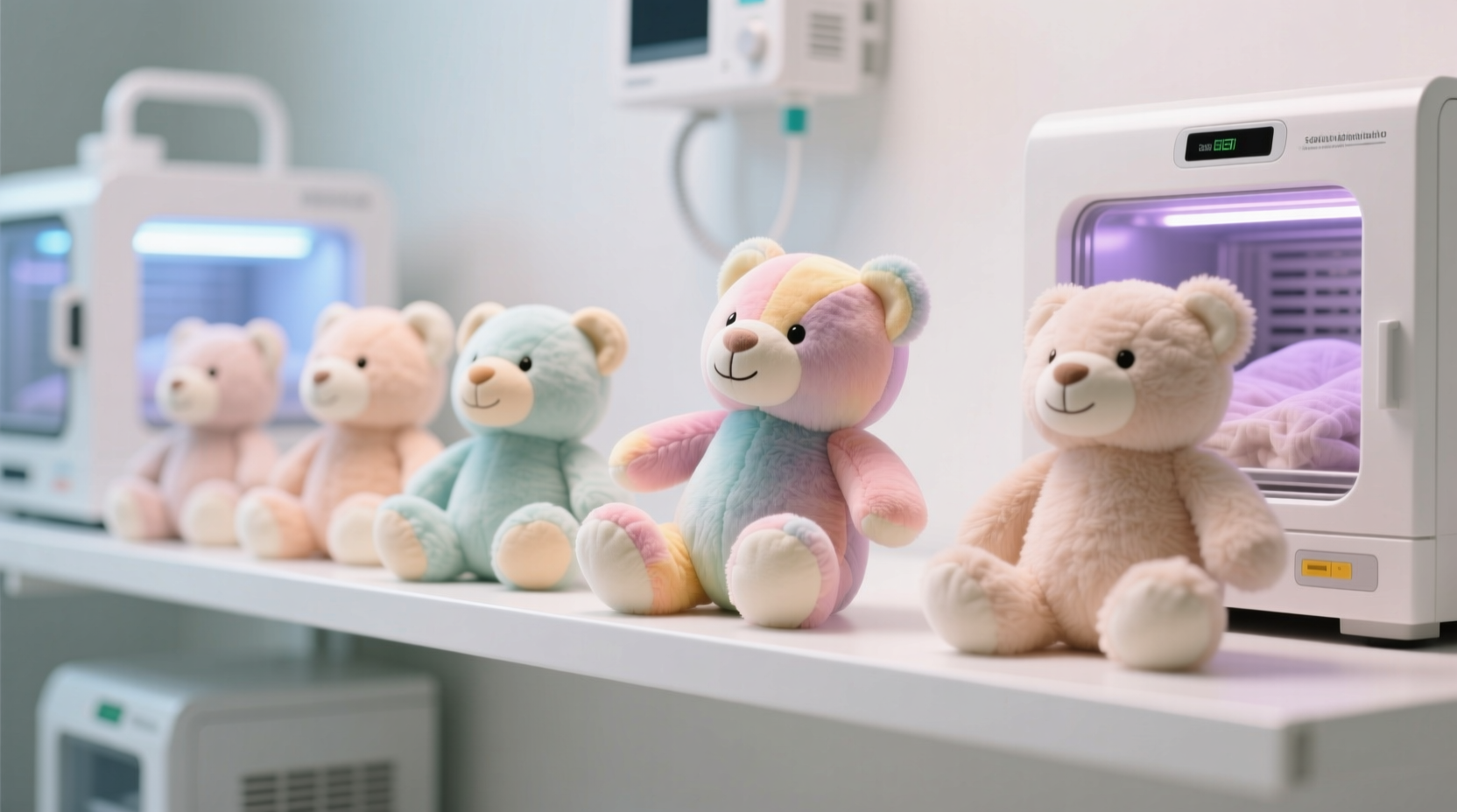 plushie sanitization without damage