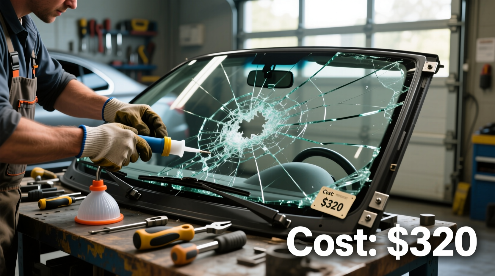 how much does it cost to replace a car windshield