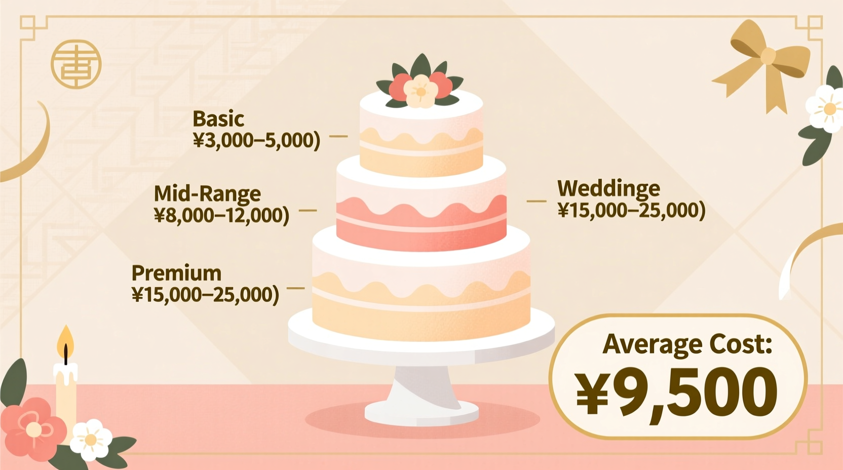 how much does wedding cake cost