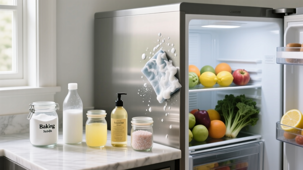 Best Way to Clean Refrigerator Without Commercial Products