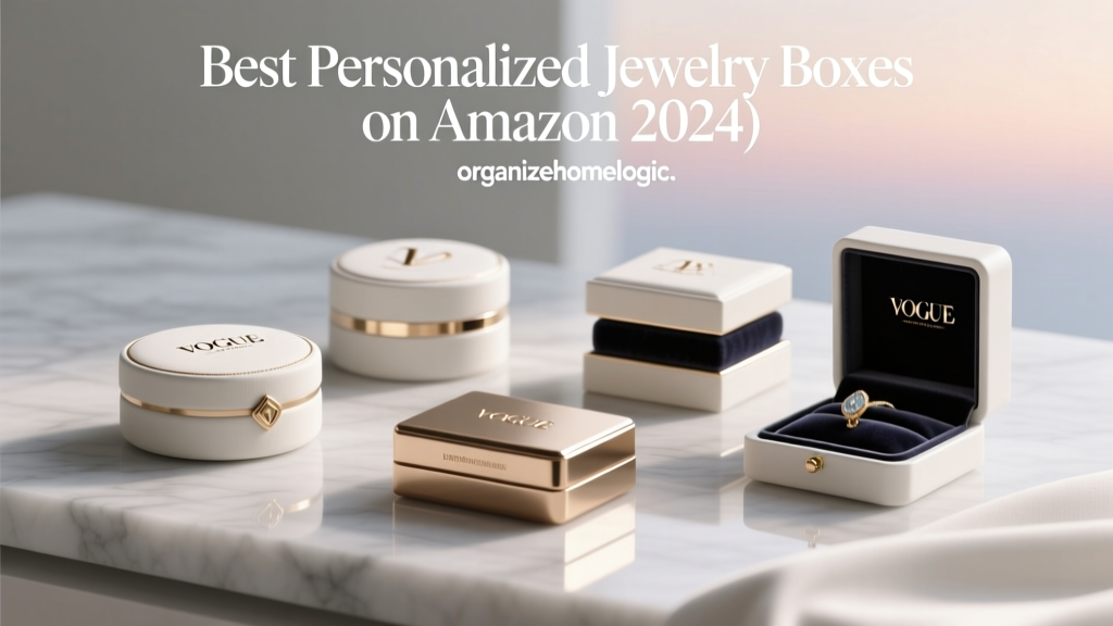 Best Personalized Jewelry Boxes on Amazon (2024)