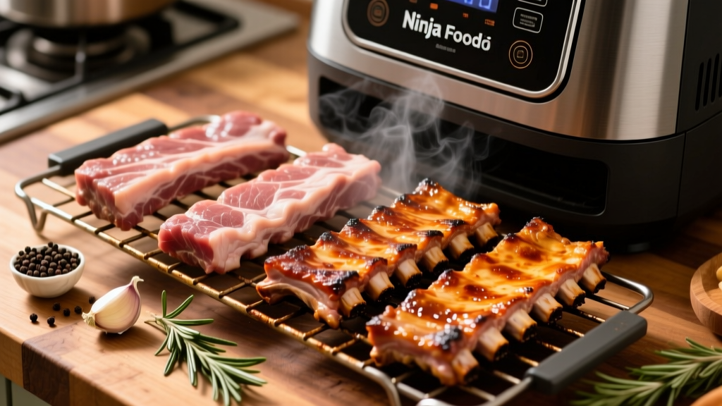 How to Cook Country Ribs in a Ninja Foodi (Crispy & Tender)
