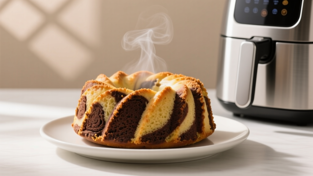 Air Fryer Marble Cake: Crispy Edges, Moist & Foolproof