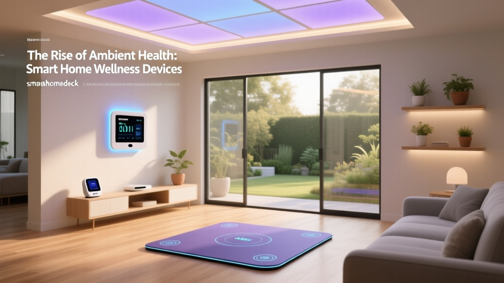 The Rise of Ambient Health: Smart Home Wellness Devices