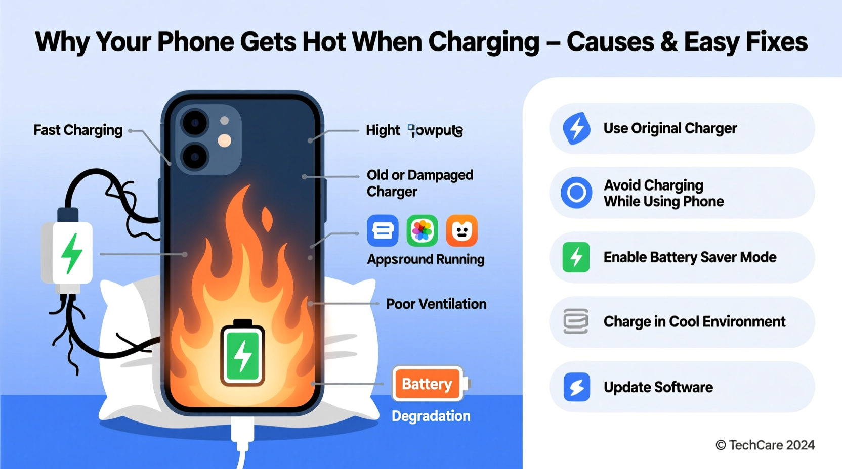 why does my phone get hot when charging causes and easy fixes