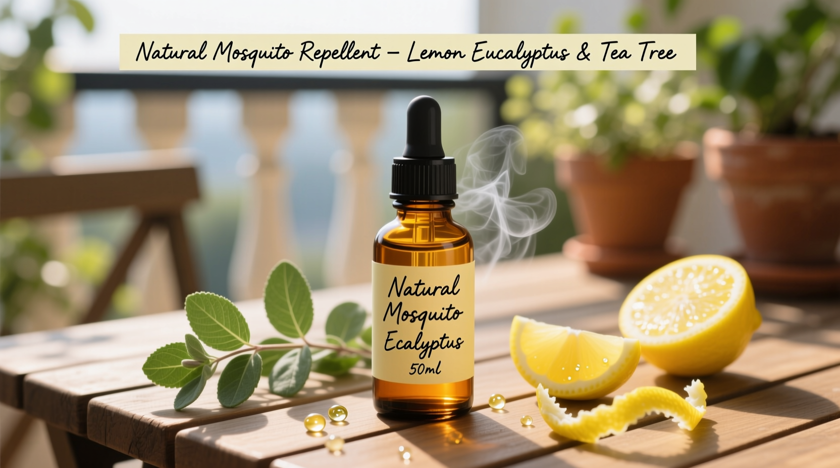 make an effective diy mosquito repellent with lemon euc