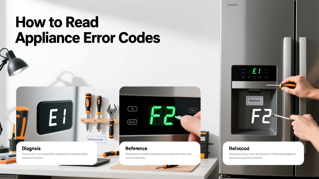 How to Read Appliance Error Codes: A Home Repair Guide