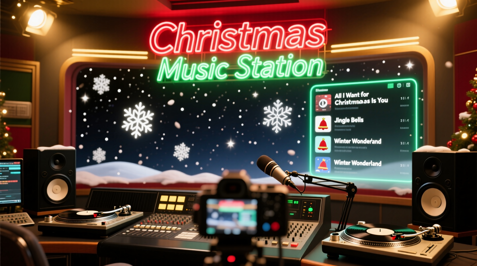 what is the station for christmas music
