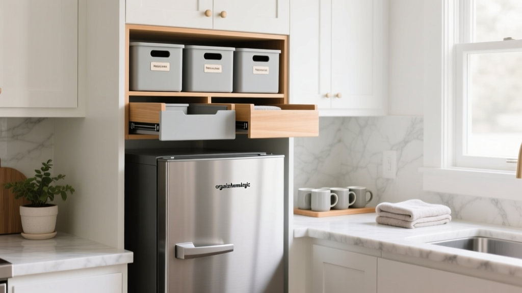 Smart Storage Above a Mini Fridge: Myths Busted