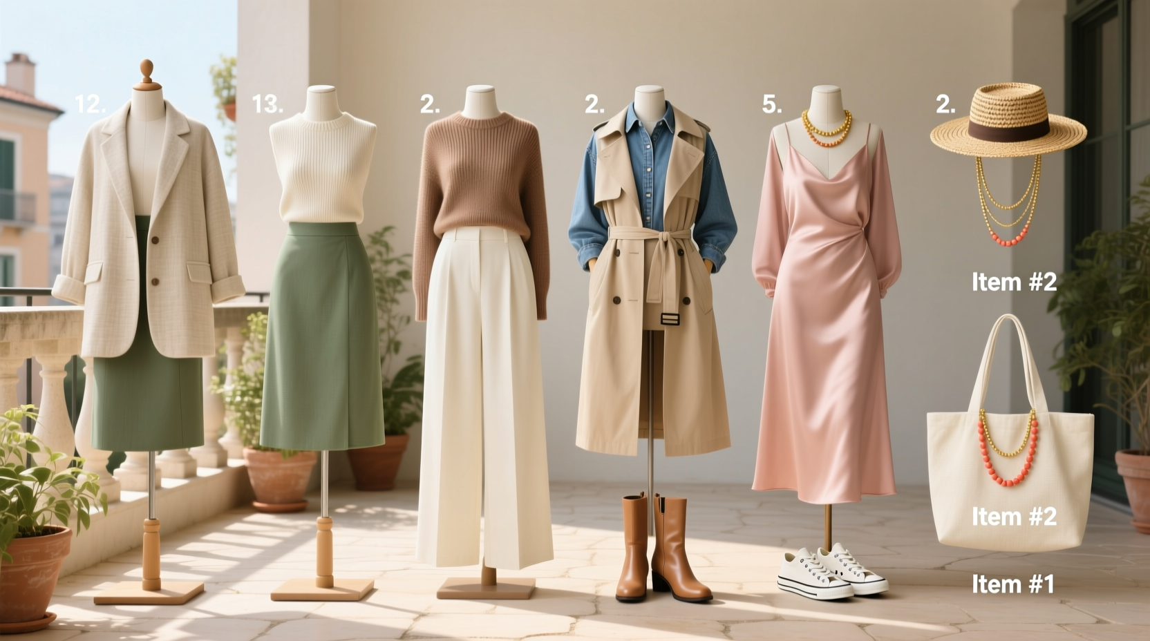step by step guide to creating a capsule wardrobe for spring 2025