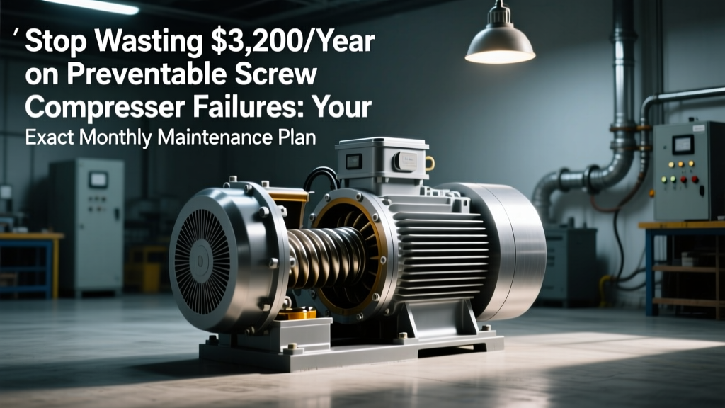 Stop $3,200/Year in Screw Compressor Failures