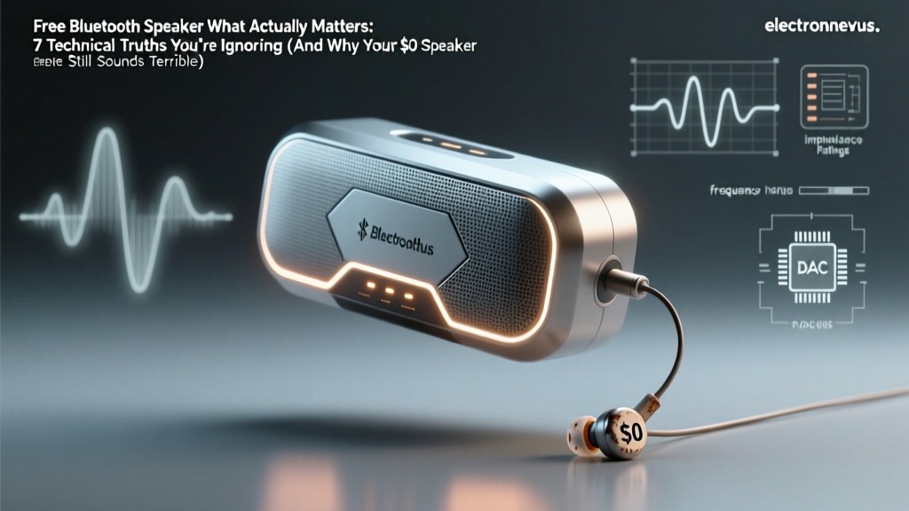 Free Bluetooth Speaker What Actually Matters: 7 Technical Truths You’re Ignoring (And Why Your $0 Speaker Still Sounds Terrible)